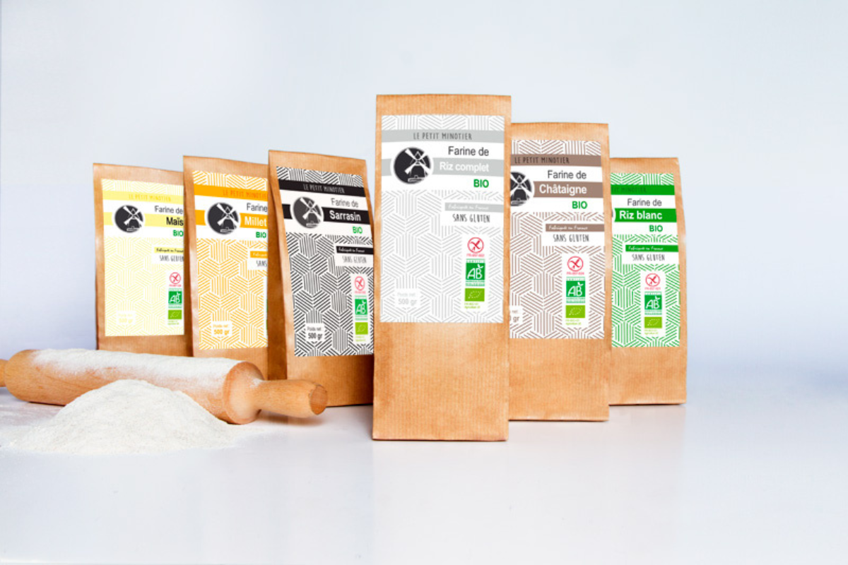 Fabriqués à partir de nos farines sans gluten et sans traces de gluten
