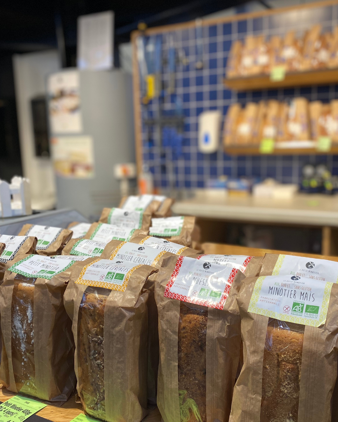 Le Petit Minotier propose des produits bio sans gluten fabriqués artisanalement